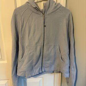 Blue Lululemon Scuba Hoodie